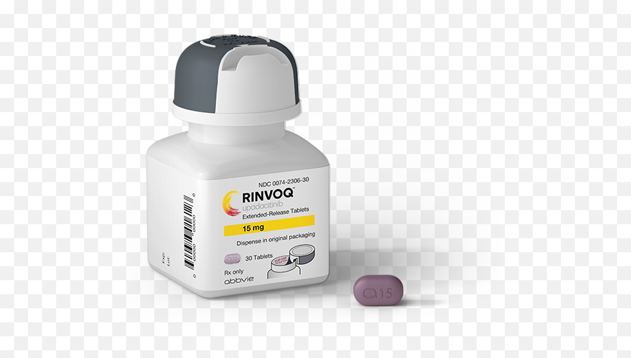 Dosing Monitoring Mechanism Of Action Rinvoq - Rinvoq Tablet Png,Pill Bottle Transparent Background