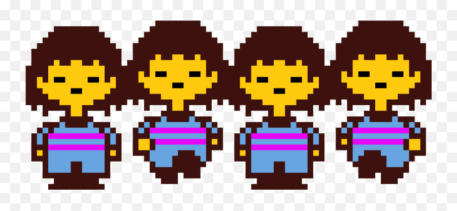 So Apparently I Dont Know How To Upload Gifs Heres A - Frisk Sprite Png,Frisk Png