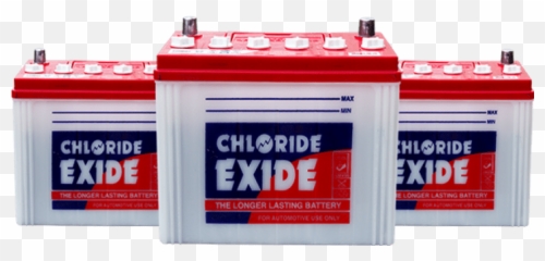 Low Maintenance - Chloride Exide Battery Full Size PNG Batteries