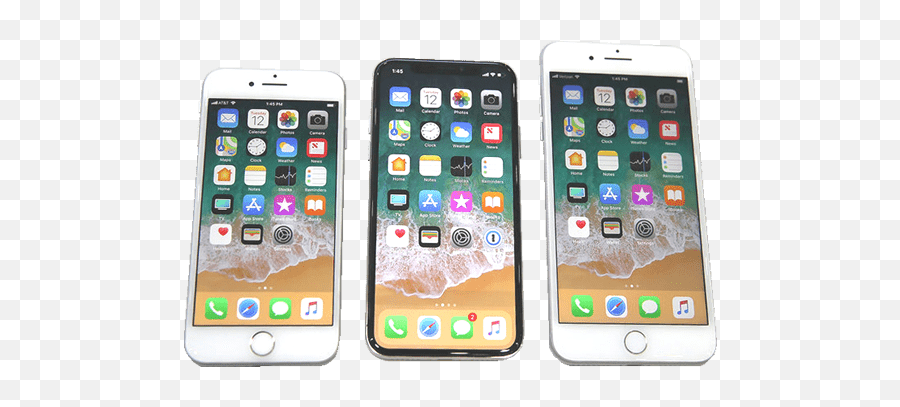 Appleu0027s Last Three Iphones Compared Sellbroke - Apple Iphone Models Png,Iphones Png