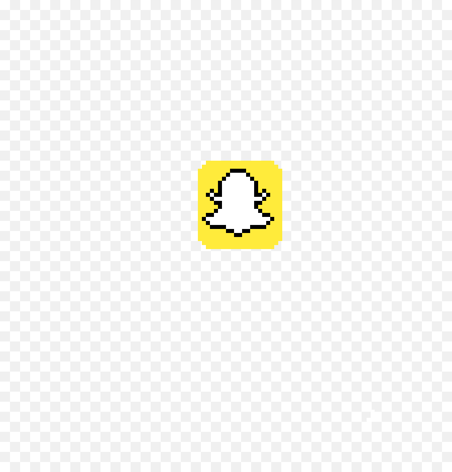Download Snapchat Logo Png Image With - Snapchat Pixel Art,Snapchat Logo Png