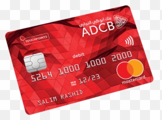 Adcb Titanium Debit Card - Adcb Hayyak png