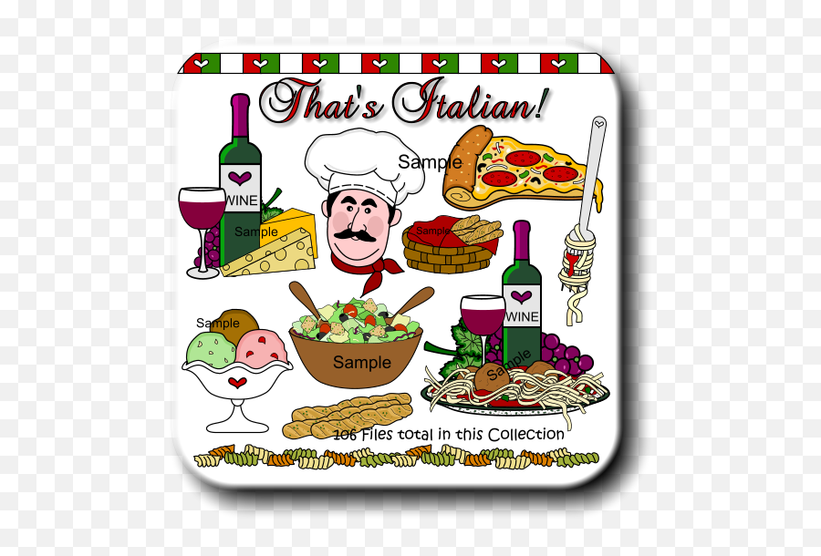 33 Italian Food Backg Clipart Clipartlook - Italy Food Clip Art Png,Food Clipart Transparent Background
