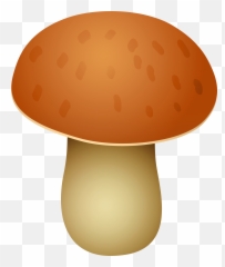 Shiitake Mushroom Transparent Png - Transparent Mushroom Cartoon Png,Fungi Png