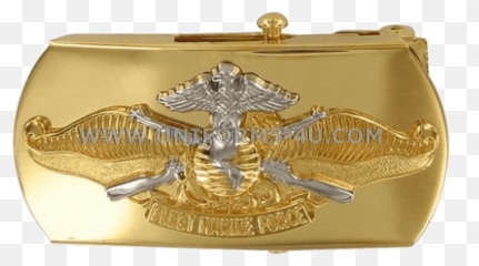 Us Navy Fleet Marine Force Warfare Belt Buckle - Navy Belt Buckles Png,Belt Buckle Png