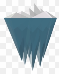 Iceberg Design Clipart Transparent Png - StickPNG Tip Of The Png