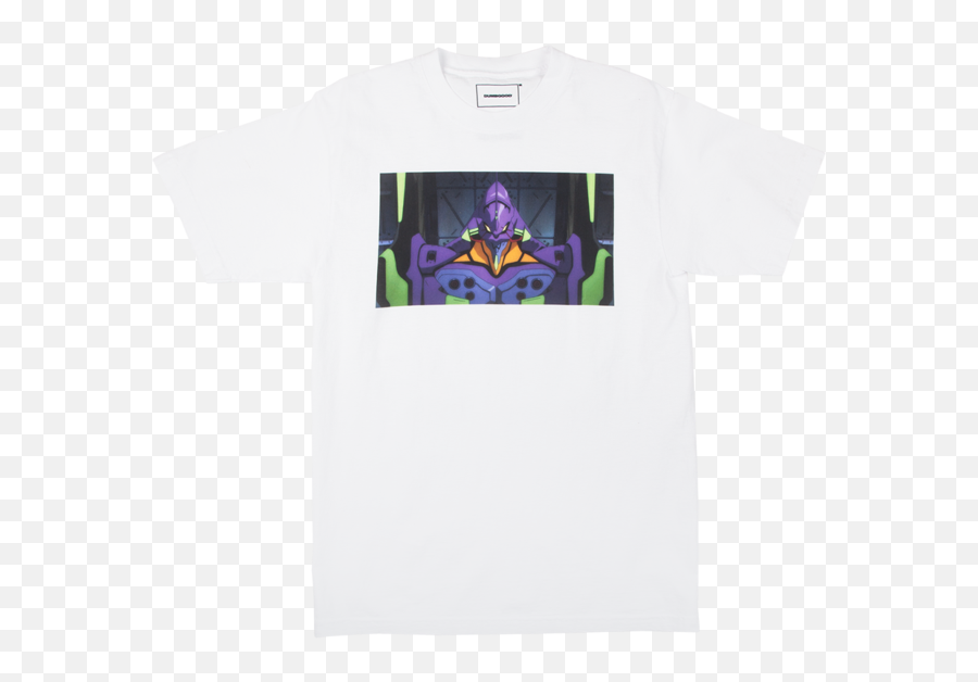 Evangelion 10 You Are Not Alone White Teeu2013 Dumbgood - Active Shirt Png,Evangelion Png