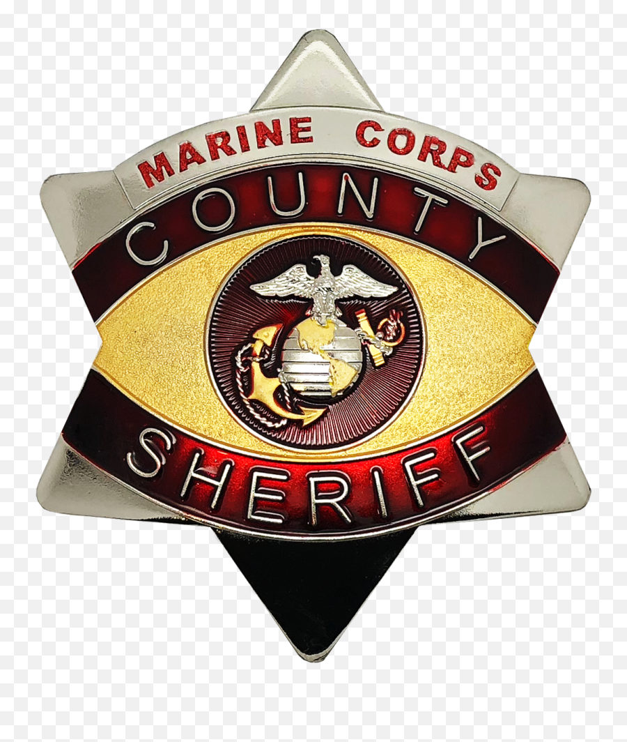 Cook County Sheriff Star Badge Us Marine Corps - Emblem Png,Sheriff Badge Png