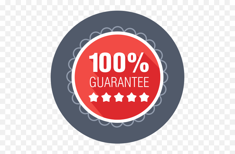 Achievement Certificate Guarantee - Quality Icon Flat Png,Guarantee Png