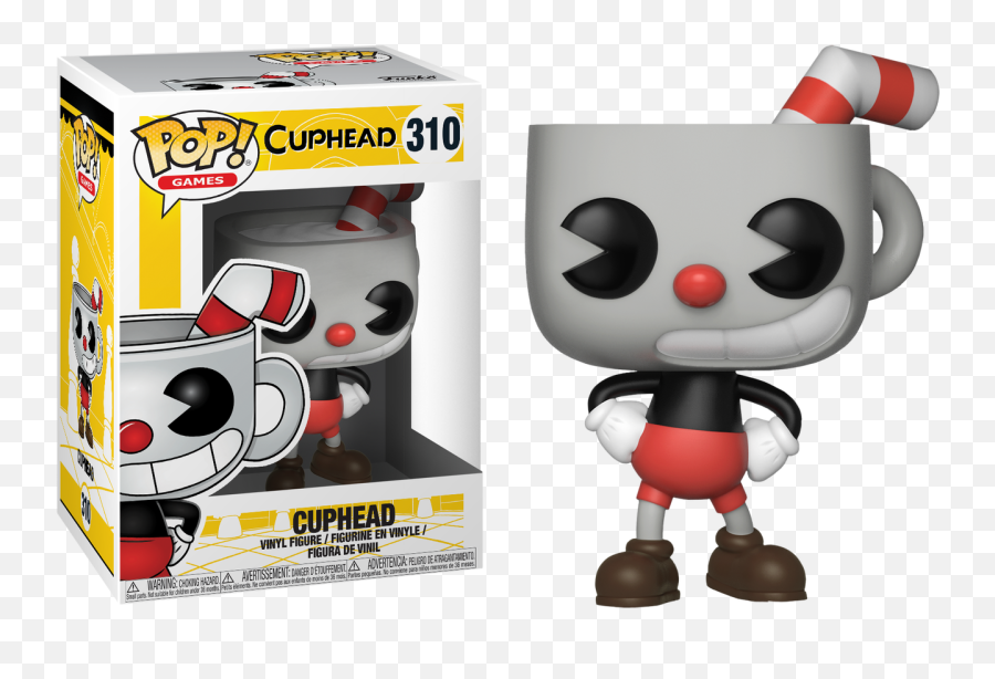 Cuphead - Cuphead Pop Vinyl Figure Funko Pop Cup Head Png,Cuphead Png