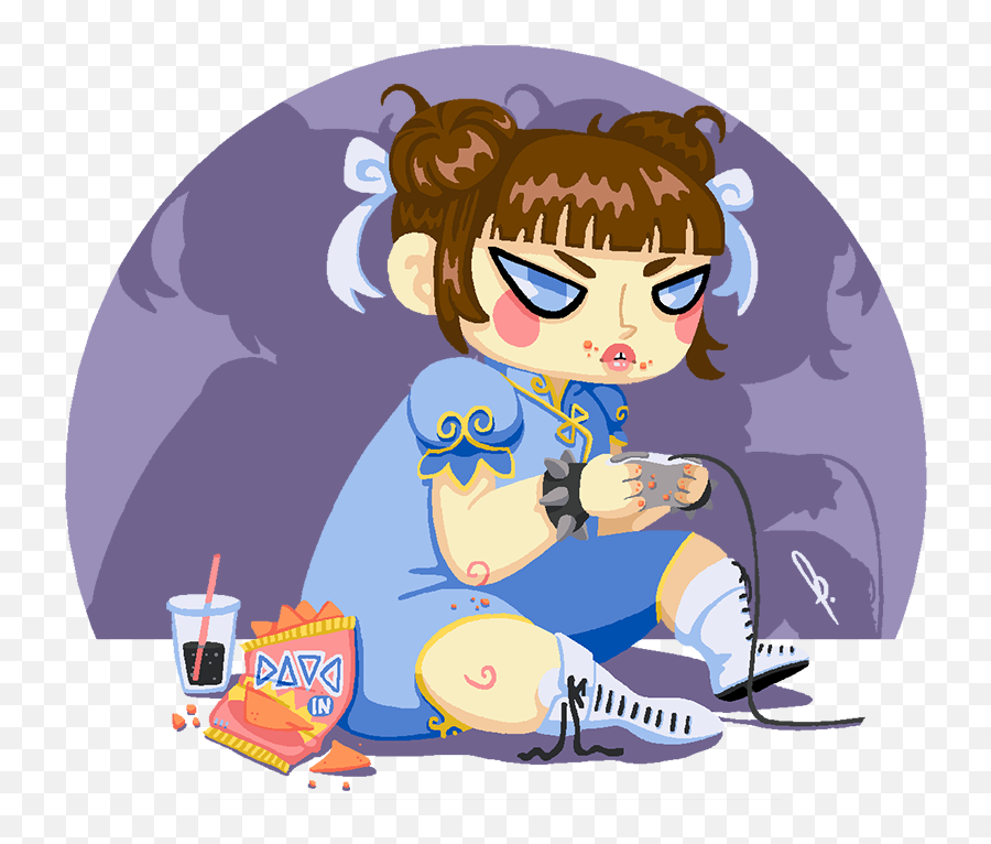 Character Illustrations U2014 Fanti - Cartoon Png,Chun Li Png