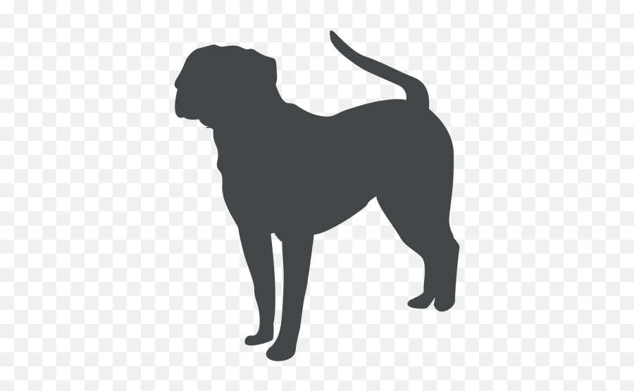 Older Dog Silhouette Posing - Transparent Png U0026 Svg Vector File Dog Silhouette Clipart,Dog Silhouette Png