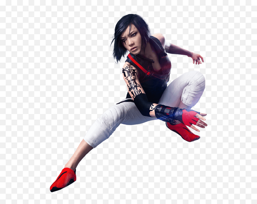 Mirrors Edge Jump Transparent Png - Faith Mirrors Edge Png,Edge Png