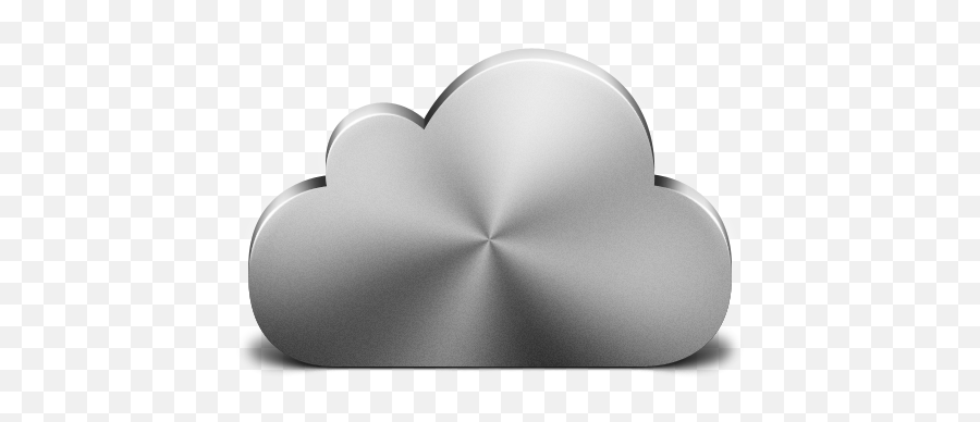 Cloud Plain Silver Icon - Silver Cloud Icon Png,Cloud Icon Png