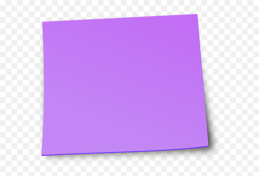 Sticky Notes Png Photo - Transparent Purple Post It Notes,Sticky Notes Png