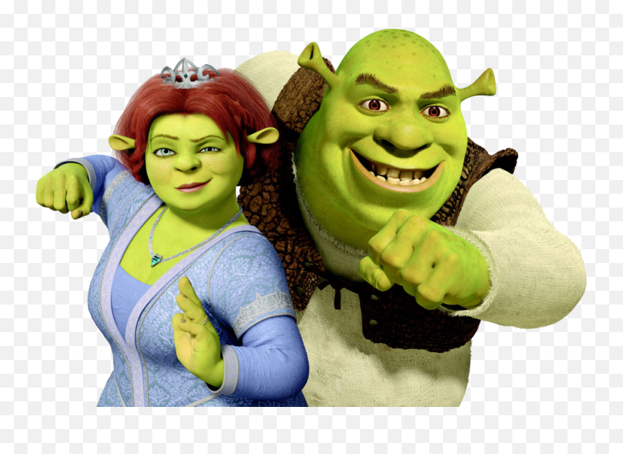 Shrek Fiona Png 5 Image - Shrek And Fiona Hd,Shrek Logo Png