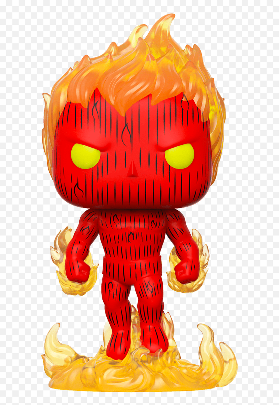 Human Torch Picture Posted - Marvel Human Torch Funko Pop Png,Human Torch Png