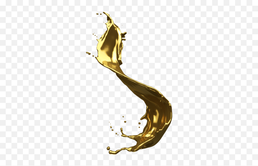 Illustration Png Image - Liquid Gold Splash Png,Liquid Png
