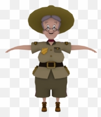 Mobile - Looney Tunes World Of Mayhem Scout Leader Granny Costume Hat Png,Granny Png