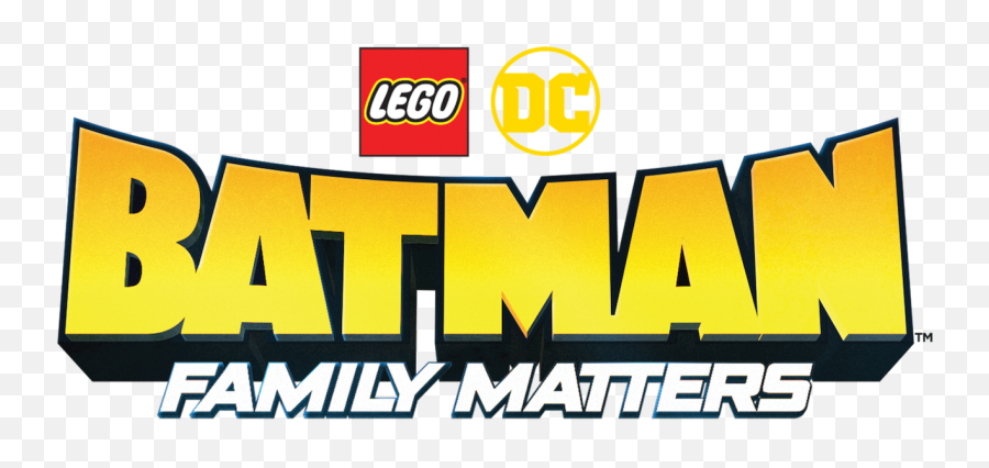Family Matters - Lego Dc Batman Family Matters Logo Png,Lego Batman Png