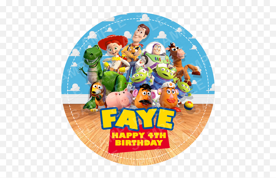 Toy Story 3 Transparent Png Image - Toy Story 4 Cumpleaños,Toy Story 3 Logo