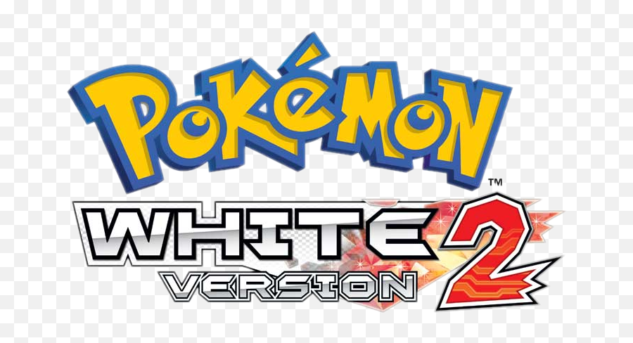 Action Replay - Pokemon White 2 Logo Png,Pokemon Logo Black And White