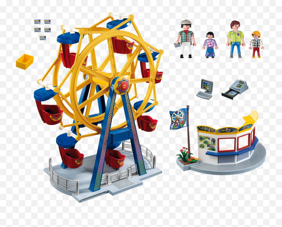 Ferris Wheel With Lights - Playmobil Ferris Wheel Png,Ferris Wheel Transparent