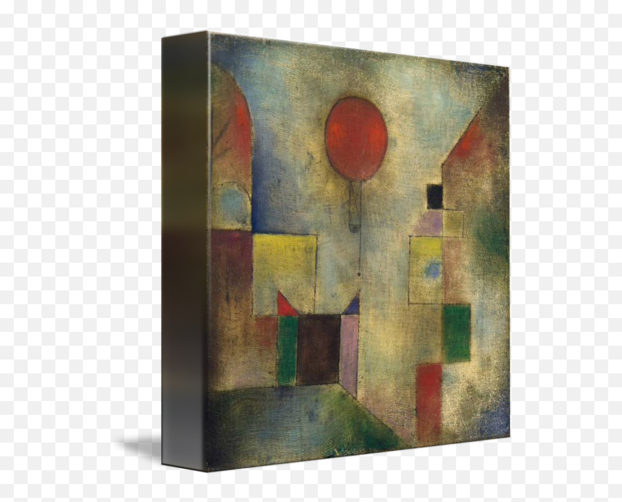 Paul Klee Red Balloon By Vintage Posters - Paul Klee Paintings Png,Red Balloon Transparent