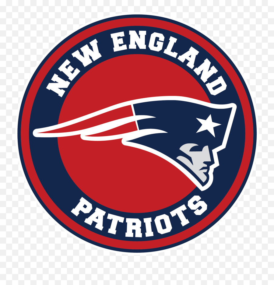 New England Patriots Circle Logo Vinyl - New England Patriots Logo Png,Red Circle Logo