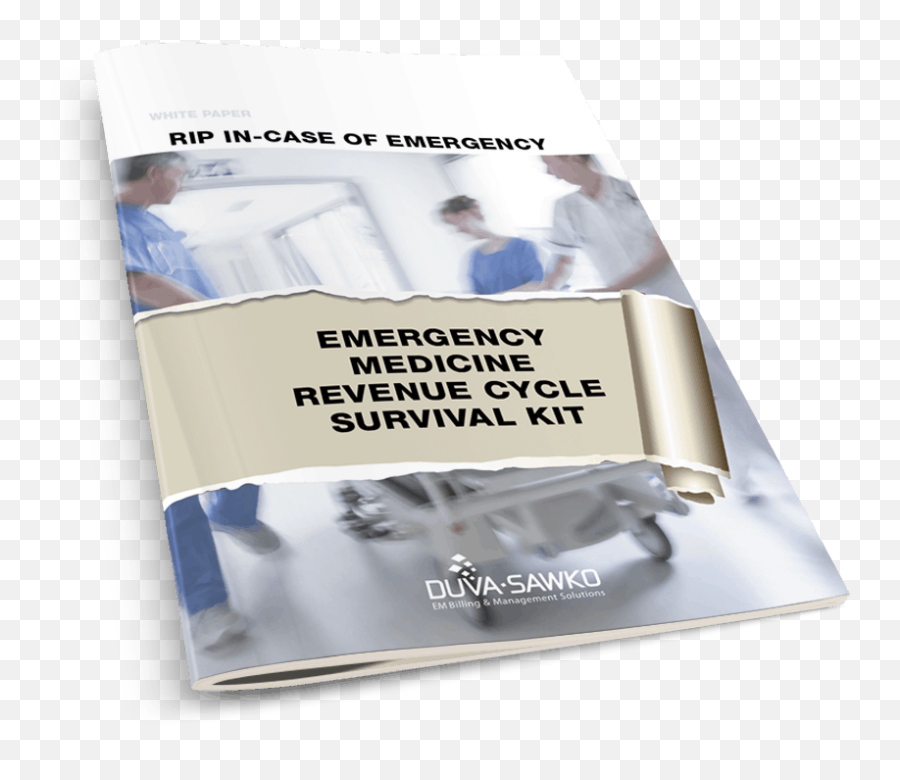 Emergency Medicine Revenue Cycle Survival Kit - Duvasawko Book Cover Png,Paper Rip Png