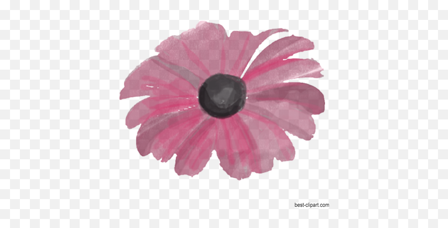 Free Watercolor Flowers Branches And Leaves Clip Art - Gerbera Png,Flower Graphic Png