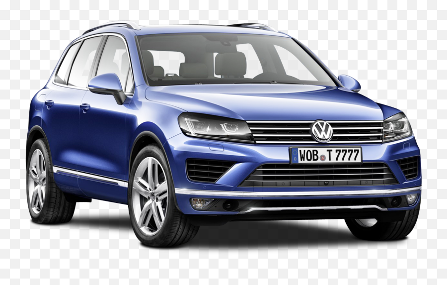 Blue Volkswagen Touareg Car Png Image - Vw Touareg Png,Vw Png