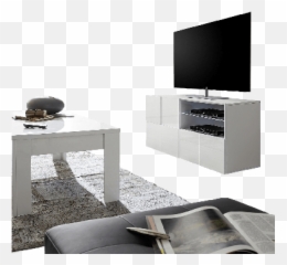 Dama - Tv Stolik Biely Lesklý Png,Bdi Icon Tv Stand
