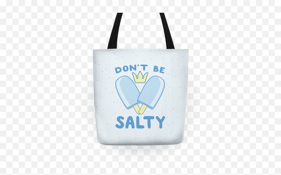 Donu0027t Be Salty - Kingdom Hearts Tote Bag Lookhuman Kingdom Hearts Tote Bag Png,Kingdom Hearts Png