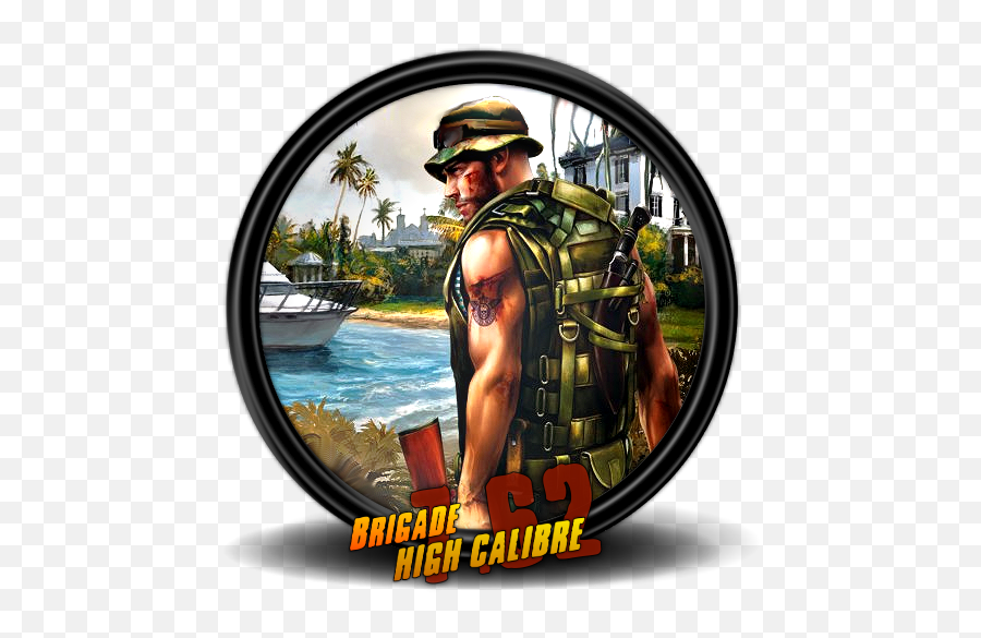 Brigade High Caliber 7 - High Calibre Icon Png,Crayon Physics Deluxe Icon