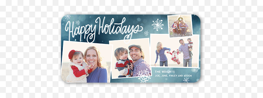Enchanting Collage 4x8 Photo Christmas - Boy Png,Shutterfly Icon