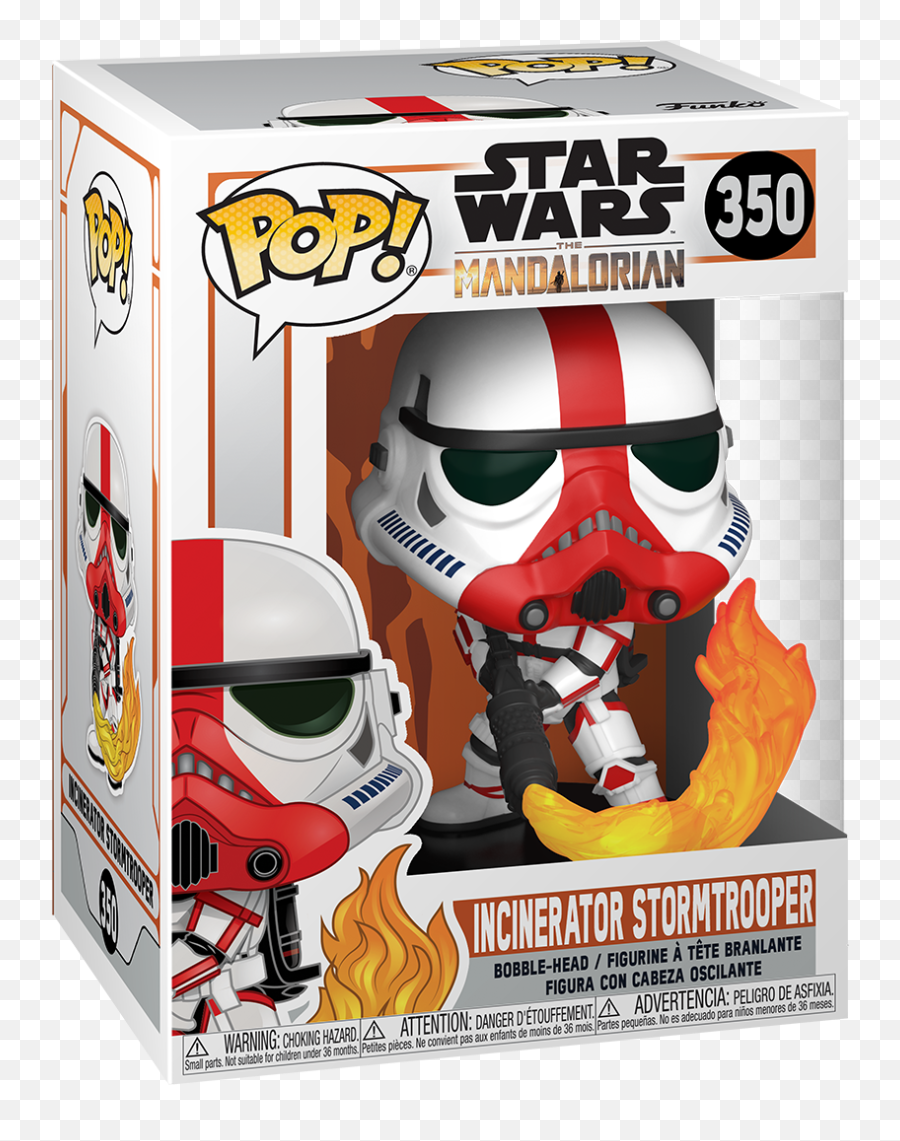 Funko Pop Star Wars The Mandalorian - Incinerator Stormtrooper Incinerator Stormtrooper Pop Png,Stormtrooper Icon