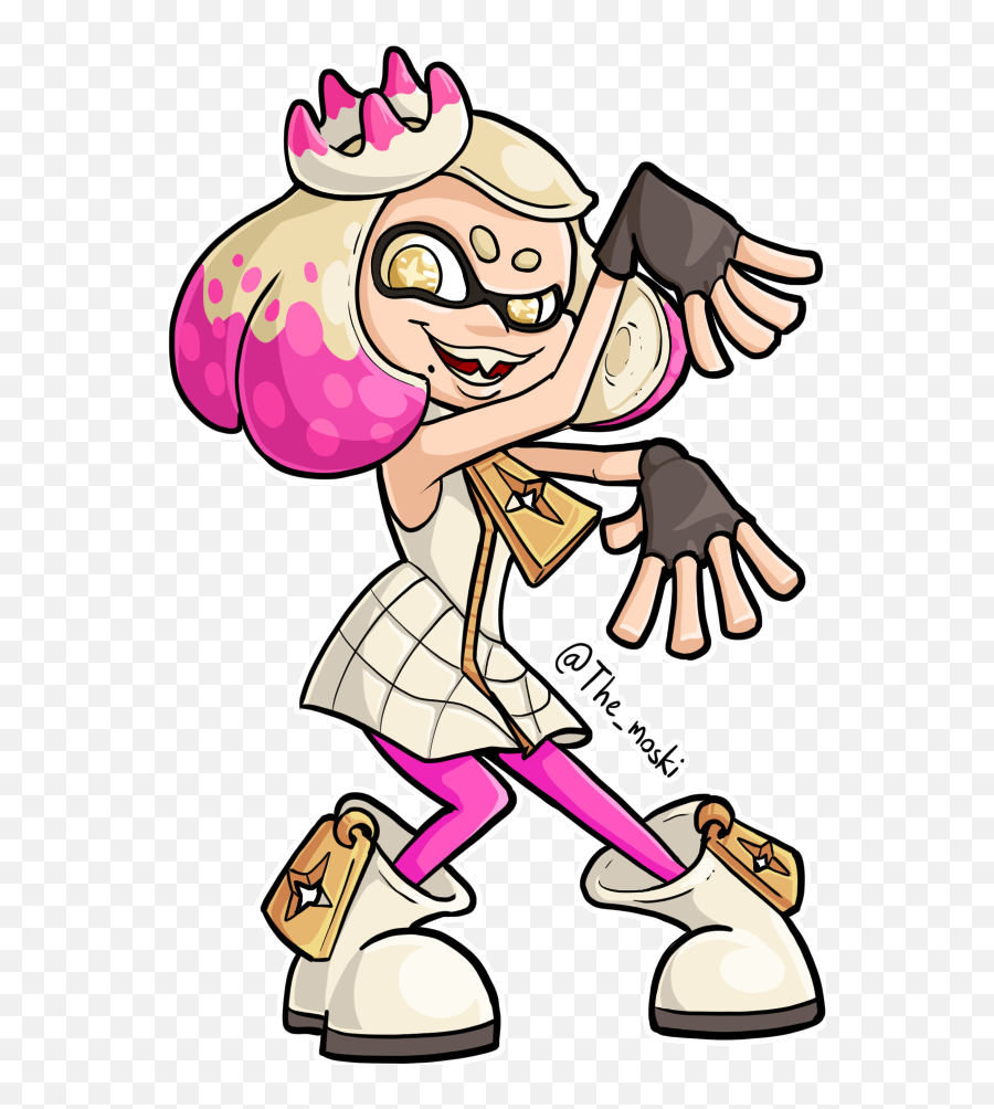 I Included Pearl From Splatoon 2 In My - Pearl Splatoon Clipart Png,Pearl Splatoon Icon