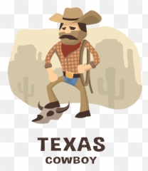 Cowboy Clipart - ClipartWorld Western png