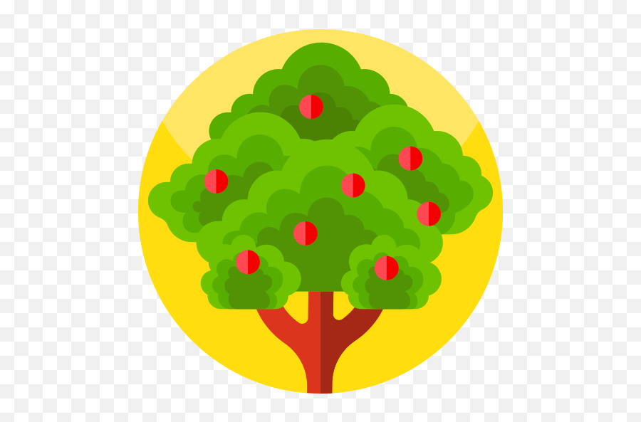 Fruit Tree - Free Nature Icons Natural Foods Png,Fruit Tree Icon