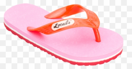 Kids Locals Slippers Striped Rubber Flip Flops From Hawaii - Rubber Slippers For Kids Png,Slippers Png