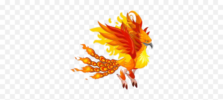 Firebird Drawing Flaming Transparent - Bird Dragon Dragon City Png,Firebird Png