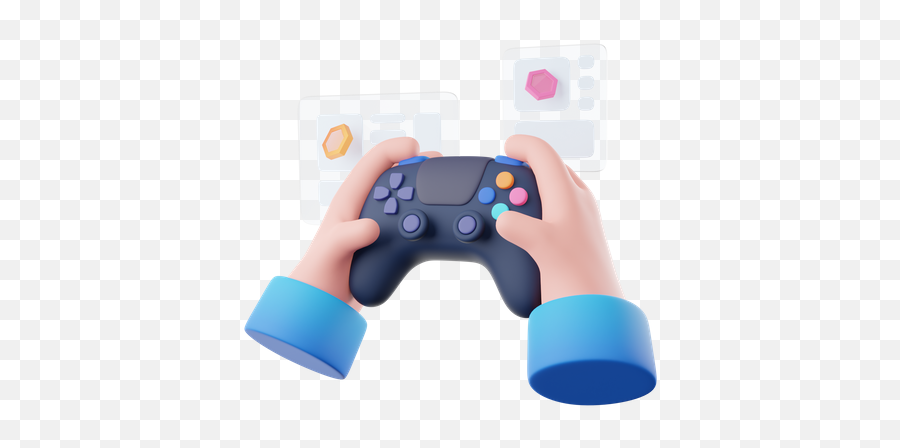 Gaming Controller Icon - Download In Colored Outline Style Playing Games Png,Wireless Controller Icon