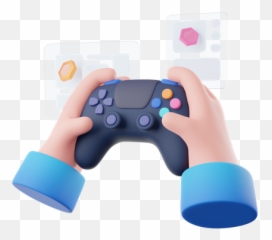Gaming Controller Icon - Download Colored Outline Style Playing Games png