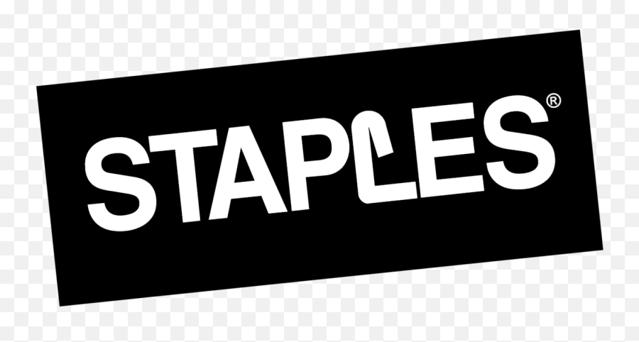 Staples Logo Black And White U2013 Brands Logos - Staples Png,Staple Icon