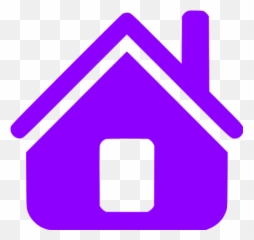 Violet Home Icon - Free Violet Home Icons Home Png Icon Black,Animation Icon Png