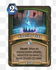 Hunter Secrets - Hearthstone Icy Veins Freezing Trap png