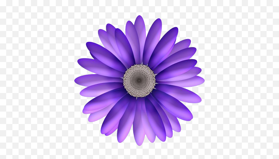 Daisy Purple Png Image Background Arts - Clip Art,Daisy Transparent Background