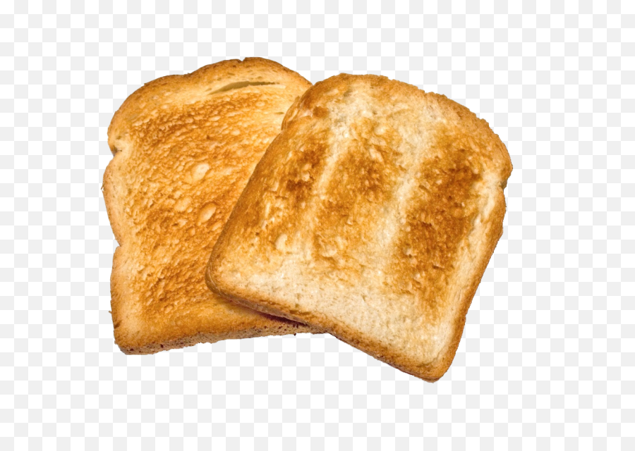 Toast Yellow Transparent Png Clipart - 2 Slices Of Toast,Toaster Transparent Background
