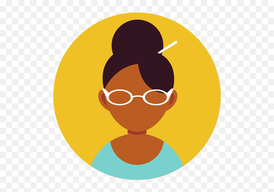 Woman Secretary Professional - Person Flat Design Icon Png,Professional Woman Icon
